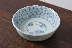 大清光緒年製　色絵染付　六寸皿3枚セット(伊万里、中国?)(R-052237)