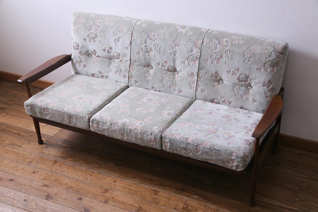 ヴィンテージ家具 イギリスビンテージ チーク材 すっきりとした