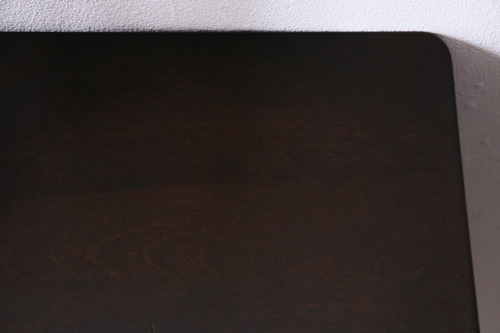 アンティーク雑貨　中古　松本民芸家具　丸型一面鏡ドレッサー・#19型ラッシスツールセット(定価合わせて約43万円)