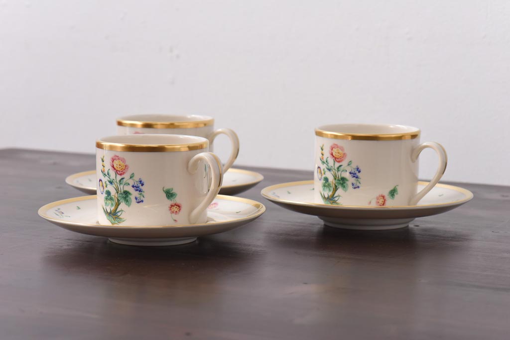 中古美品　Tiffany&Co.(ティファニー)　Blair House　コーヒーカップ&ソーサー(洋食器)
