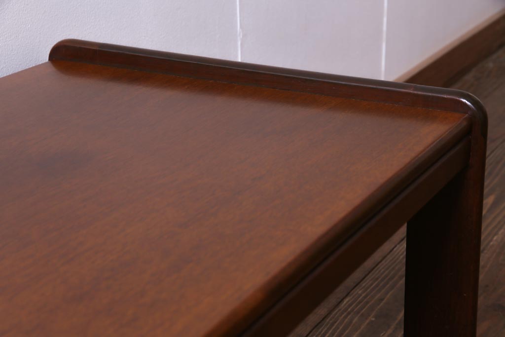 北欧家具　チーク材　すっきりとしたフォルムが取り入れやすいセンターテーブル(ローテーブル)
