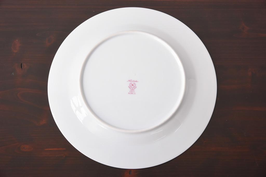 中古　ノリタケ(Noritake)　NOBLE(ノーブル) 2600　金彩　清楚な雰囲気漂う小花柄の小皿5枚セット(プレート、洋食器)(1)