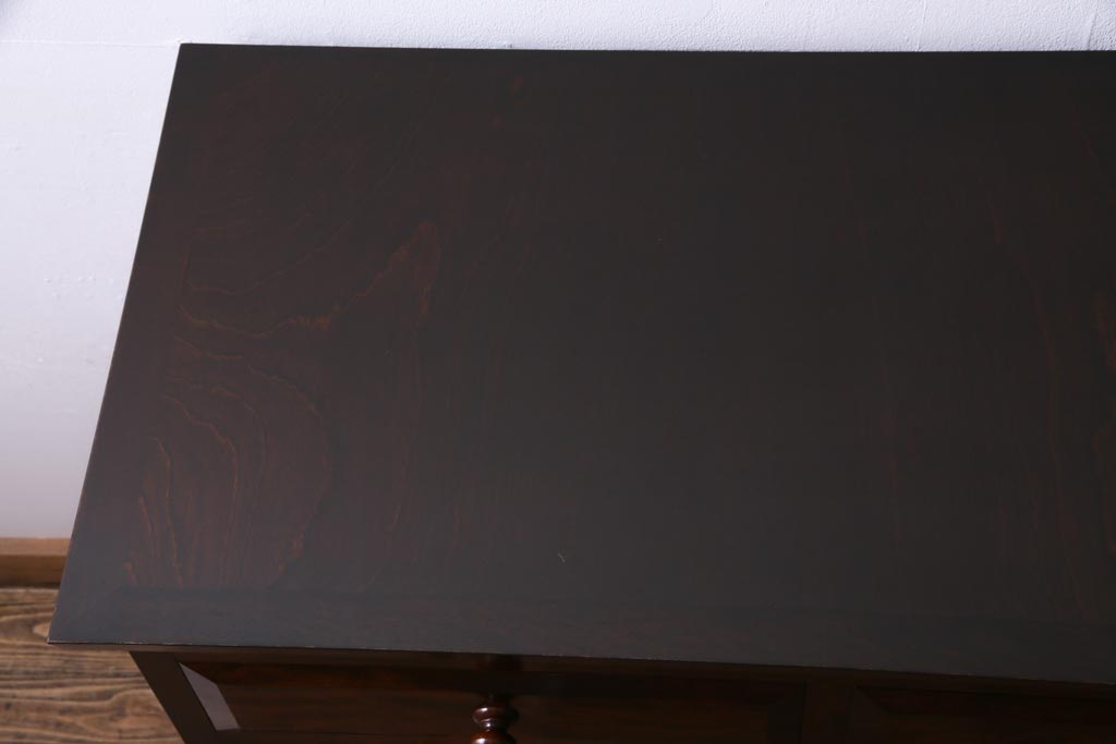 中古　松本民芸家具　小振りなサイズが魅力的な#46型ベビータンス(チェスト、引き出し)(定価約28万5千円)