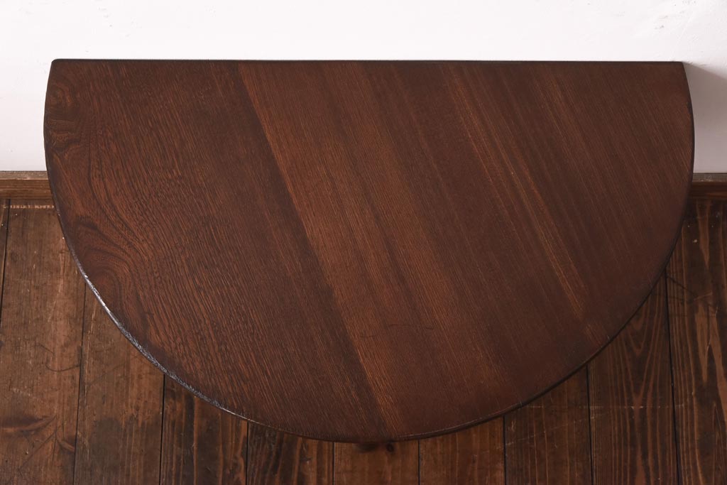 和製アンティーク　リメイク　栓材　レトロな和の雰囲気漂うコンソールテーブル(飾り台)