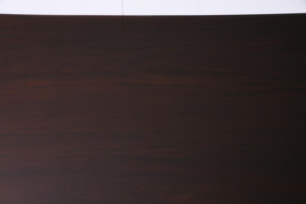 アンティーク家具　フランスアンティーク　マホガニー無垢材　キャスター付き　洗練された高級感が漂う6人掛けダイニングテーブル