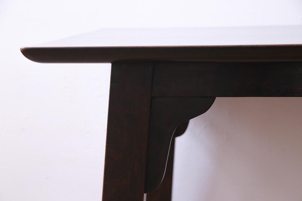 ビンテージ　中古　松本民芸家具　#70型食卓　特注サイズ　シンプルながらこだわり感じるテーブル(ダイニングテーブル、作業台)