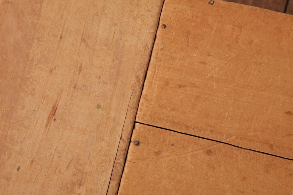 アンティーク雑貨　昭和レトロ　大きな積み木セット【四角形/5ヶ組】(ディスプレイ雑貨、飾り台)