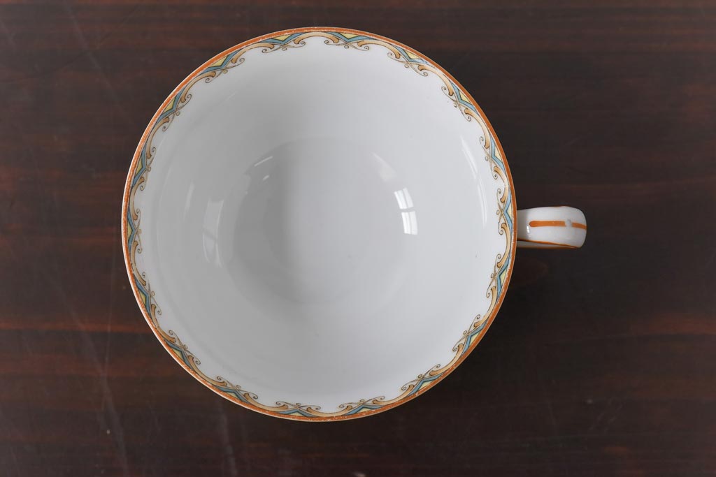 オールドノリタケ(Noritake、日陶)　月桂樹-日陶印　カップ&ソーサー(洋食器)