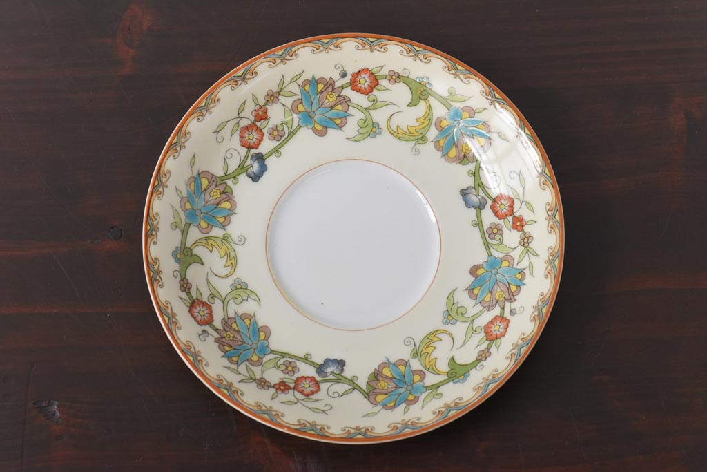 オールドノリタケ(Noritake、日陶)　月桂樹-日陶印　カップ&ソーサー(洋食器)