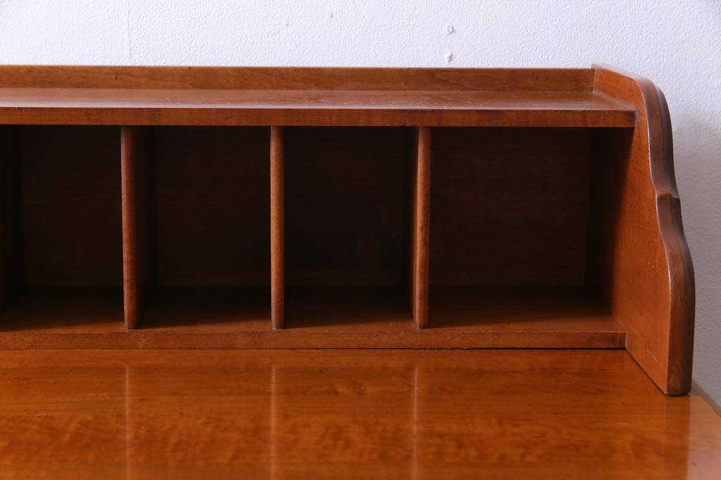 中古　ETHAN ALLEN(イーセンアーレン)　アメリカンカントリースタイルにおすすめなデスク(机、在宅ワーク、在宅用ワークデスク)
