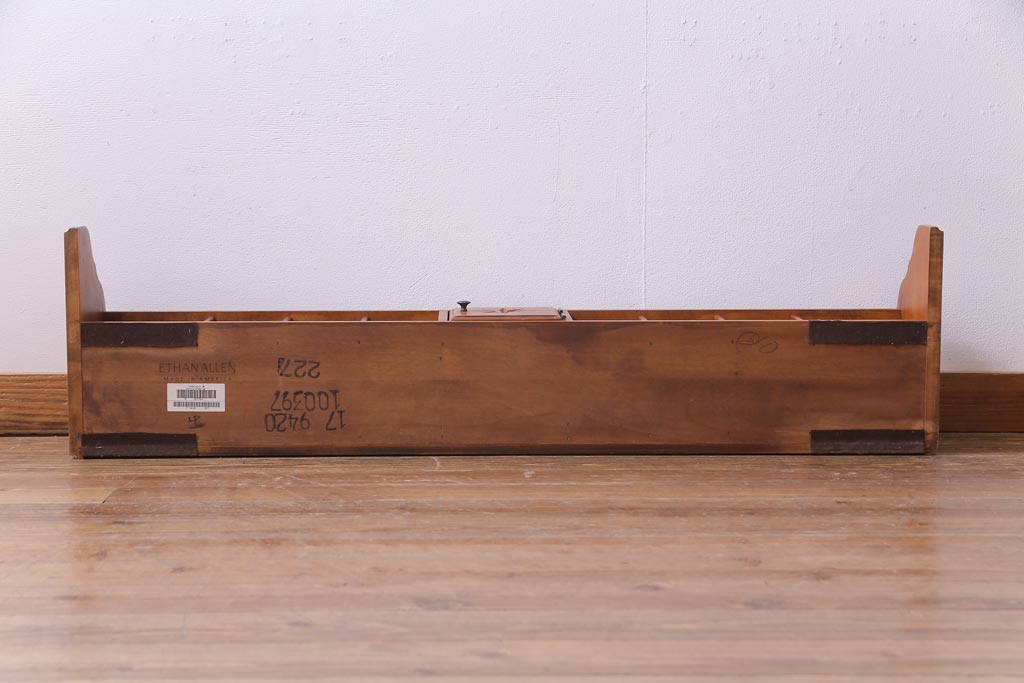 中古　ETHAN ALLEN(イーセンアーレン)　アメリカンカントリースタイルにおすすめなデスク(机、在宅ワーク、在宅用ワークデスク)