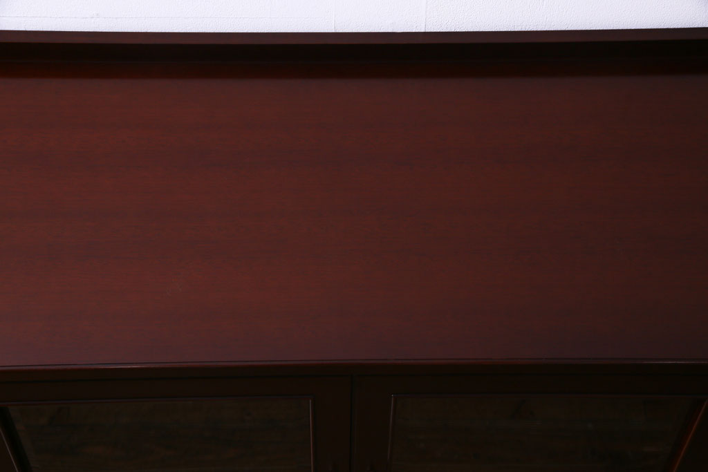 中古　神戸洋家具　メープル不二屋　高級感あふれるデザインのサイドボード(収納棚)(定価約48万円)