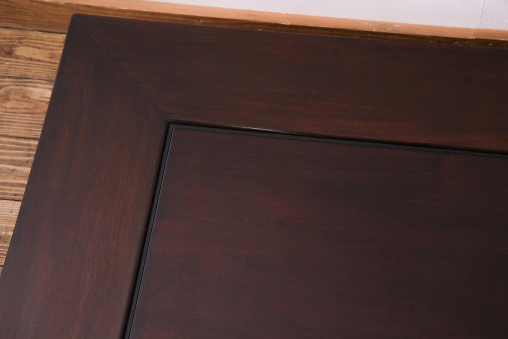 アンティーク家具 重厚な雰囲気が魅力の古い唐木座卓(センターテーブル、ローテーブル)(1) | ラフジュ工房