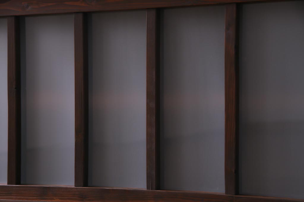 ラフジュ工房オリジナル　引き出し付きのデザインが素敵な古建具リメイクのテレビボード(ローボード)