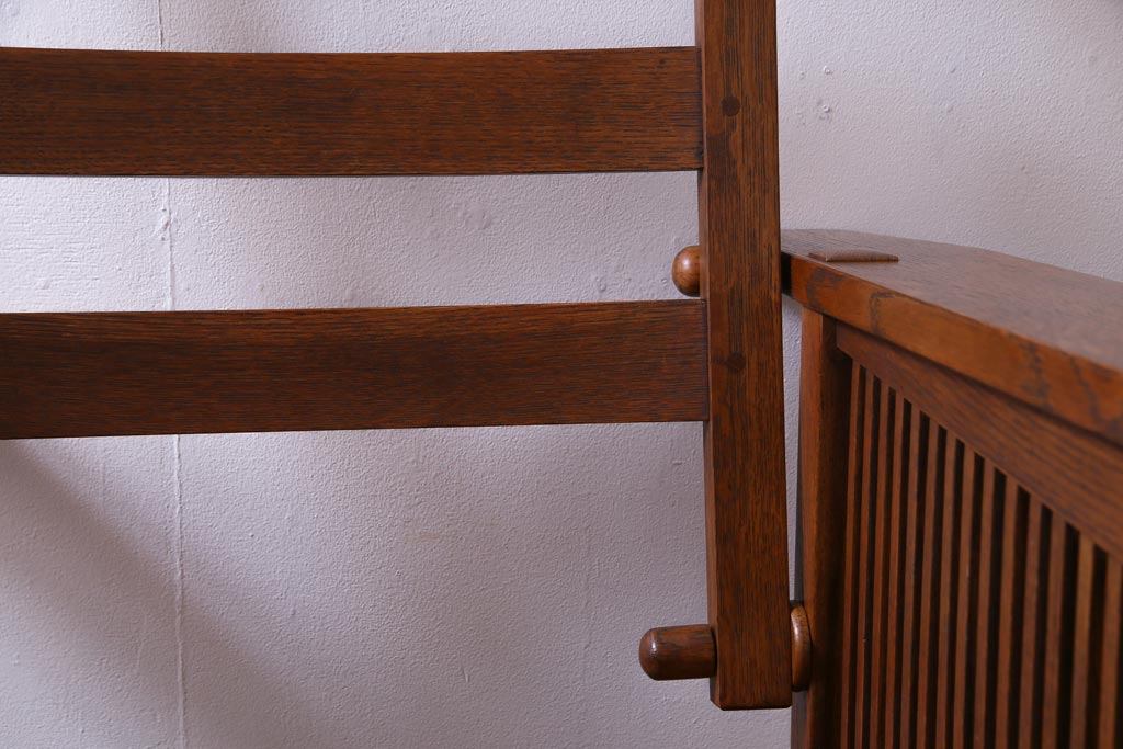 中古　Stickley(スティックレー、スティックレイ)　モリス　リクライナー　アームチェア(1Pソファ、リクライニングチェア)(定価約70万円)