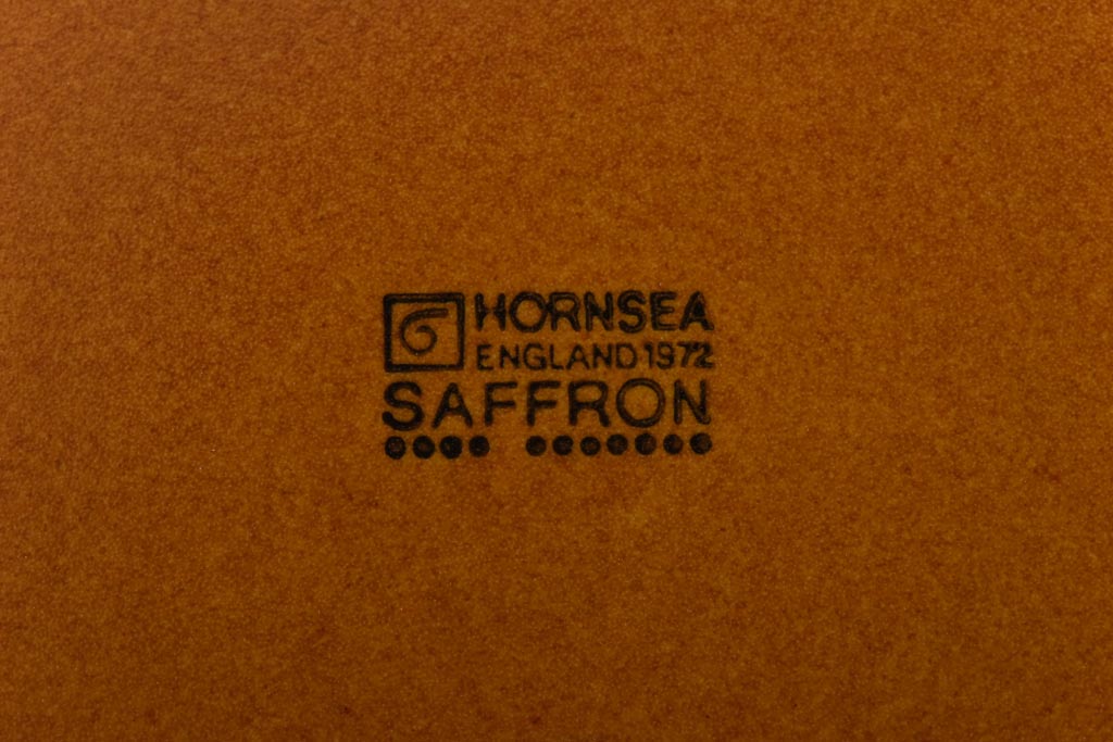 イギリスビンテージ　HORNSEA(ホーンジー)　Saffron(サフラン)　レトロでかわいらしいトリオ3客セット