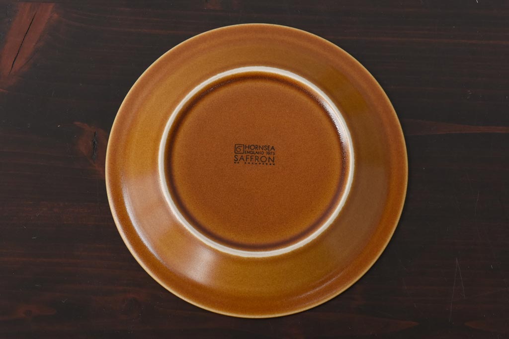 イギリスビンテージ　HORNSEA(ホーンジー)　Saffron(サフラン)　レトロでかわいらしいトリオ2客セット(3)