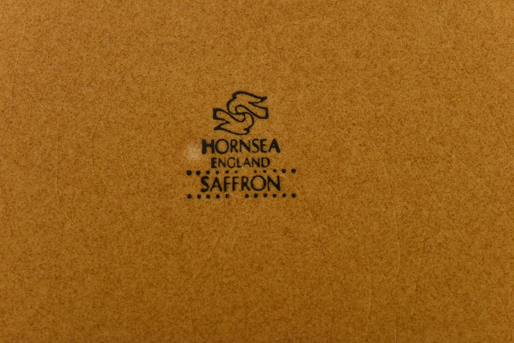 イギリスビンテージ　HORNSEA(ホーンジー)　Saffron(サフラン)　レトロでかわいらしいトリオ2客セット(3)