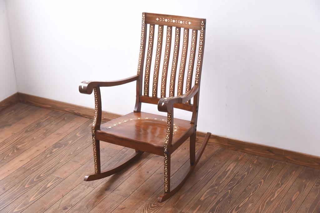 ヴィンテージ家具 スペインビンテージ ロッキングチェア(椅子)-