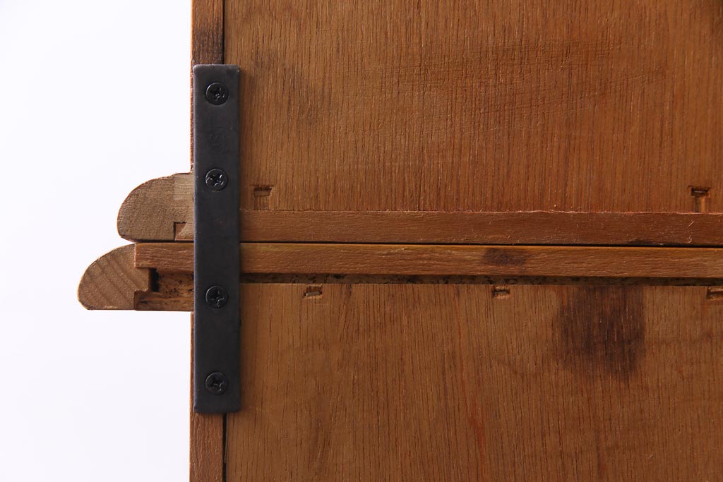 中古　イギリス輸入家具　エドワーディアン様式　存在感のある4枚扉のブックケース(キャビネット、飾り棚、本箱)