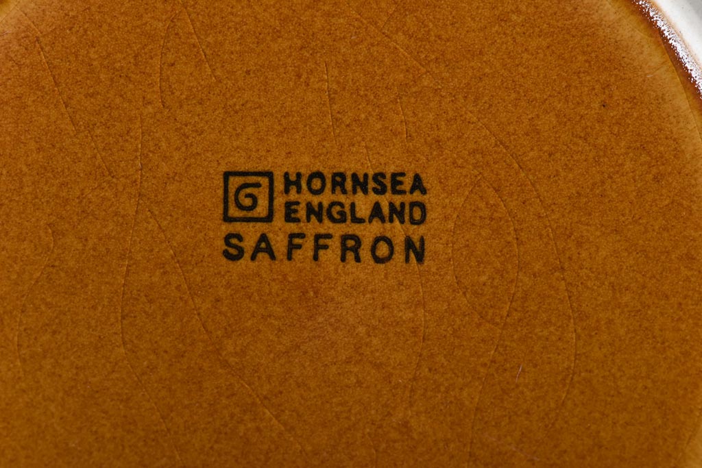 イギリスビンテージ　HORNSEA(ホーンジー)　Saffron(サフラン)　レトロでかわいらしいトリオ2客セット