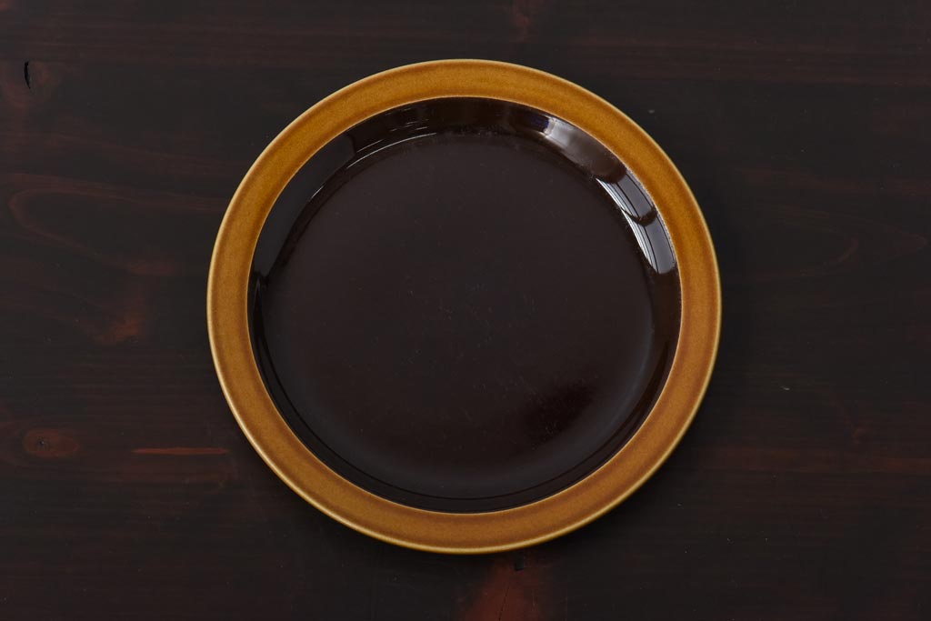 イギリスビンテージ　HORNSEA(ホーンジー)　BRONTE(ブロンテ)シリーズ　トリオ2客セット(カップ、ソーサー、プレート、洋食器)(1)
