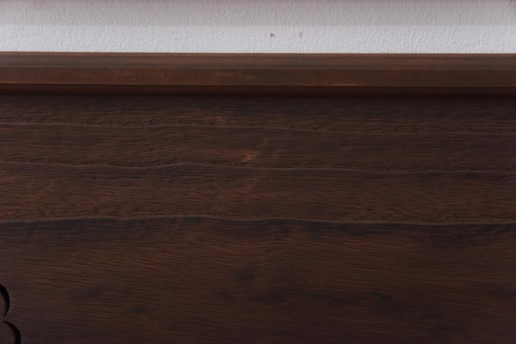 和製アンティーク　桐材くり抜き　桐紋の透かしが上品な欄間(明かり取り、明り取り)(2)
