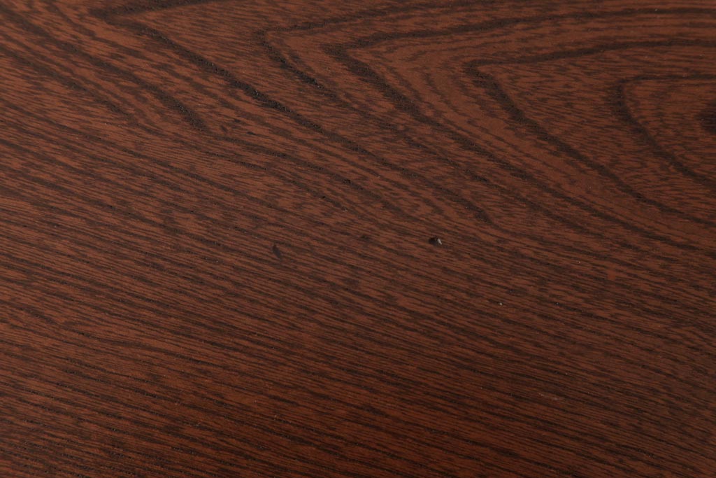 アンティーク家具　和製アンティーク　栓材　透かしや木目が目を引く文机(ローテーブル)