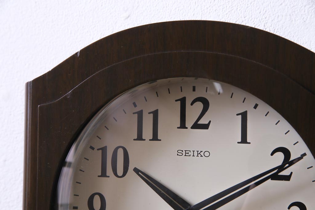 アンティーク雑貨　昭和レトロ　SEIKO(セイコー)　30DAY　ゼンマイ式　大正ロマンな空間に合う振り子時計(柱時計、掛け時計)