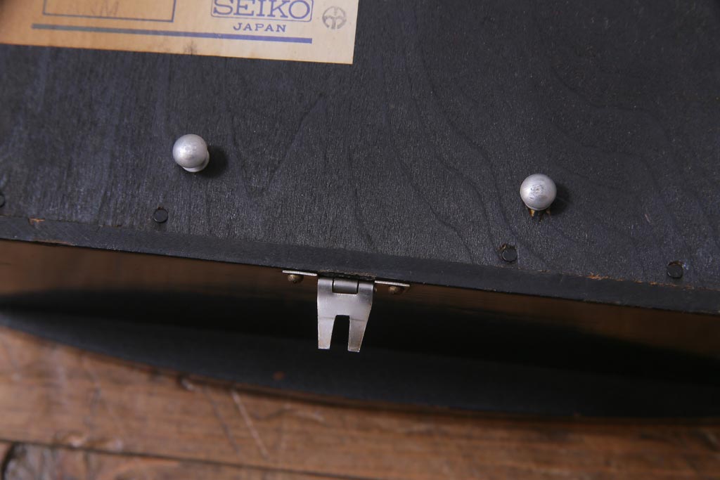 アンティーク雑貨　昭和レトロ　SEIKO(セイコー)　30DAY　ゼンマイ式　大正ロマンな空間に合う振り子時計(柱時計、掛け時計)