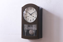アンティーク雑貨　昭和レトロ　SEIKO(セイコー)　30DAY　ゼンマイ式　大正ロマンな空間に合う振り子時計(柱時計、掛け時計)