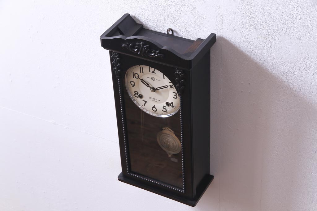 セイコー 精工舎 SEIKOSHA 壁掛け時計 オールド クラシック 振り子時計