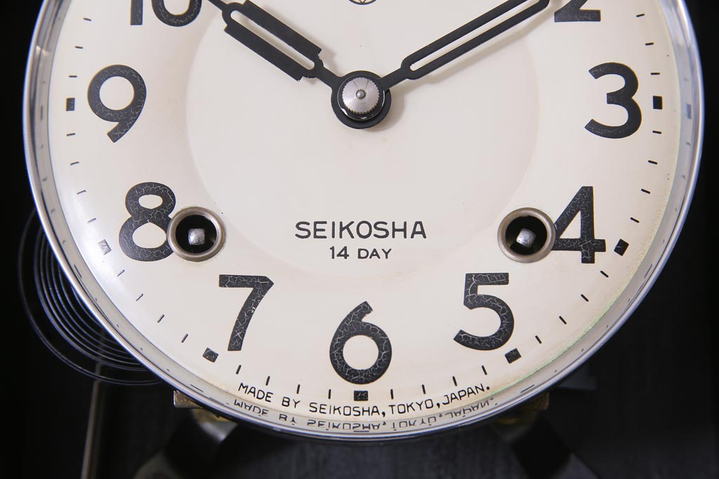 アンティーク雑貨 昭和期 SEIKOSHA(精工舎、セイコー) 14DAY