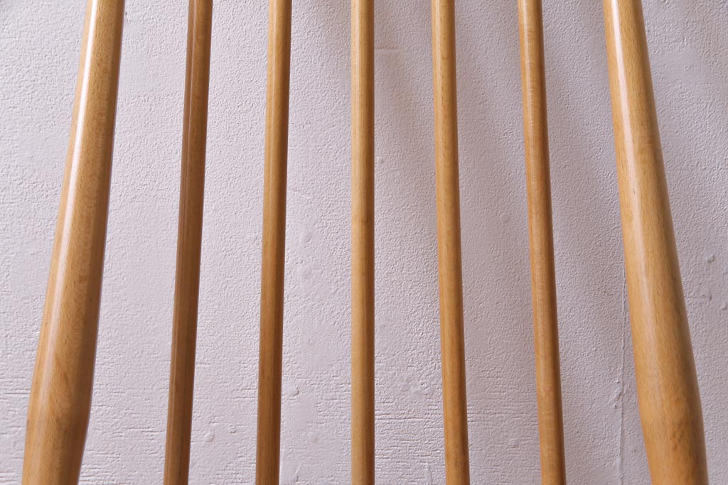 ヴィンテージ家具　イギリスビンテージ　ERCOL(アーコール)　ゴールドスミス　ナチュラルな木味のチェア(椅子)(1)