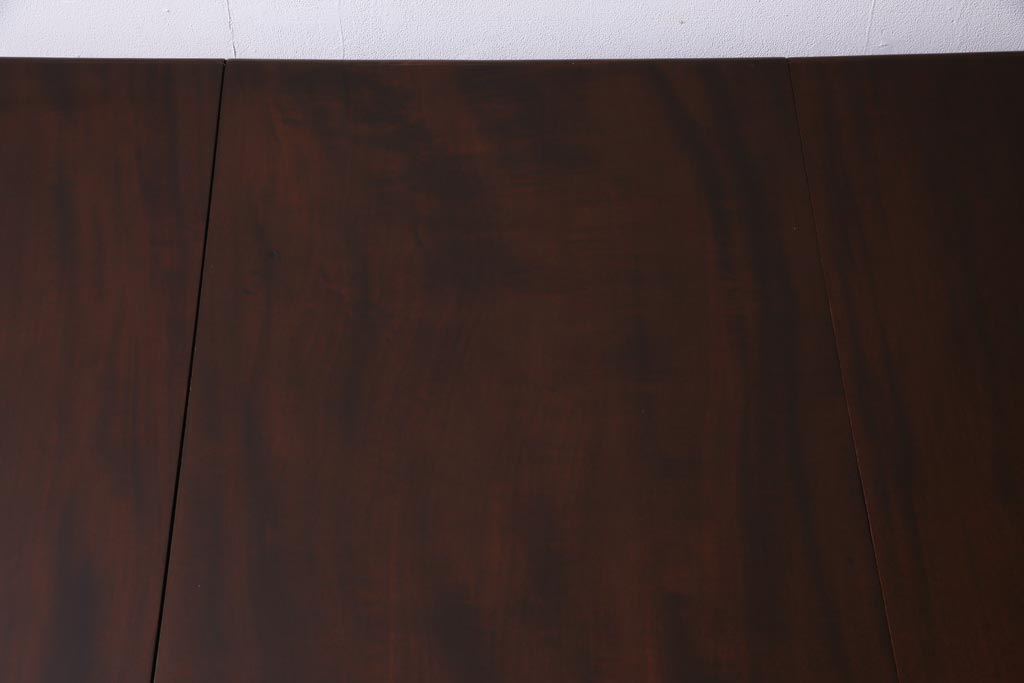 アンティーク家具　イギリスアンティーク　マホガニー材　脚が個性的なバタフライテーブル(ドロップリーフテーブル)