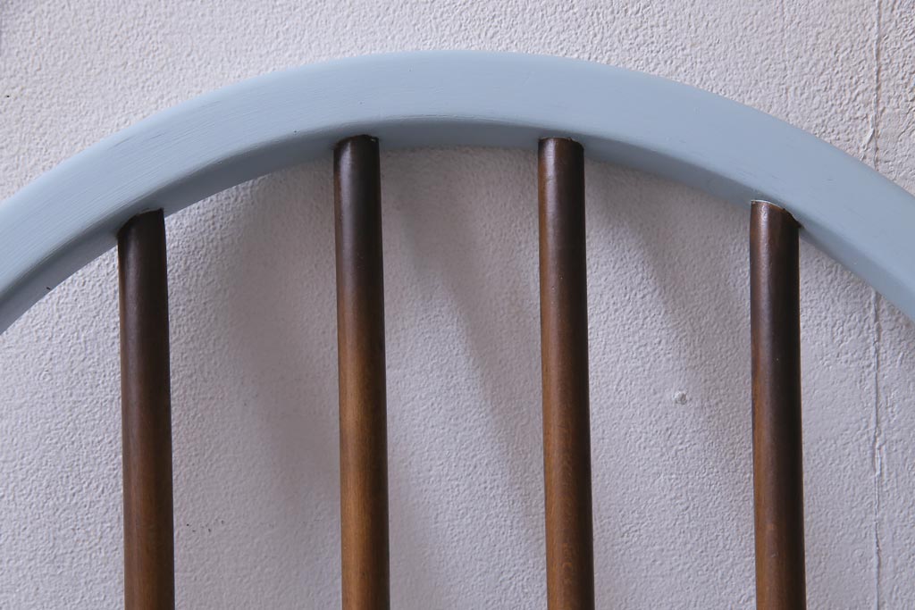 ペイント家具　ERCOL(アーコール)　コントラストが楽しめるウィンザーダイニングチェア(椅子)(1)