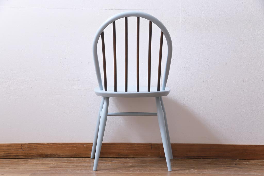 ペイント家具　ERCOL(アーコール)　コントラストが楽しめるウィンザーダイニングチェア(椅子)(1)