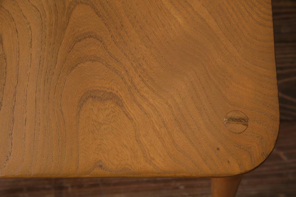 ヴィンテージ家具　イギリスビンテージ　ERCOL(アーコール)　明るい木色があたたかなウィンザーチェア(ワークチェア、椅子、ウインザーチェア)