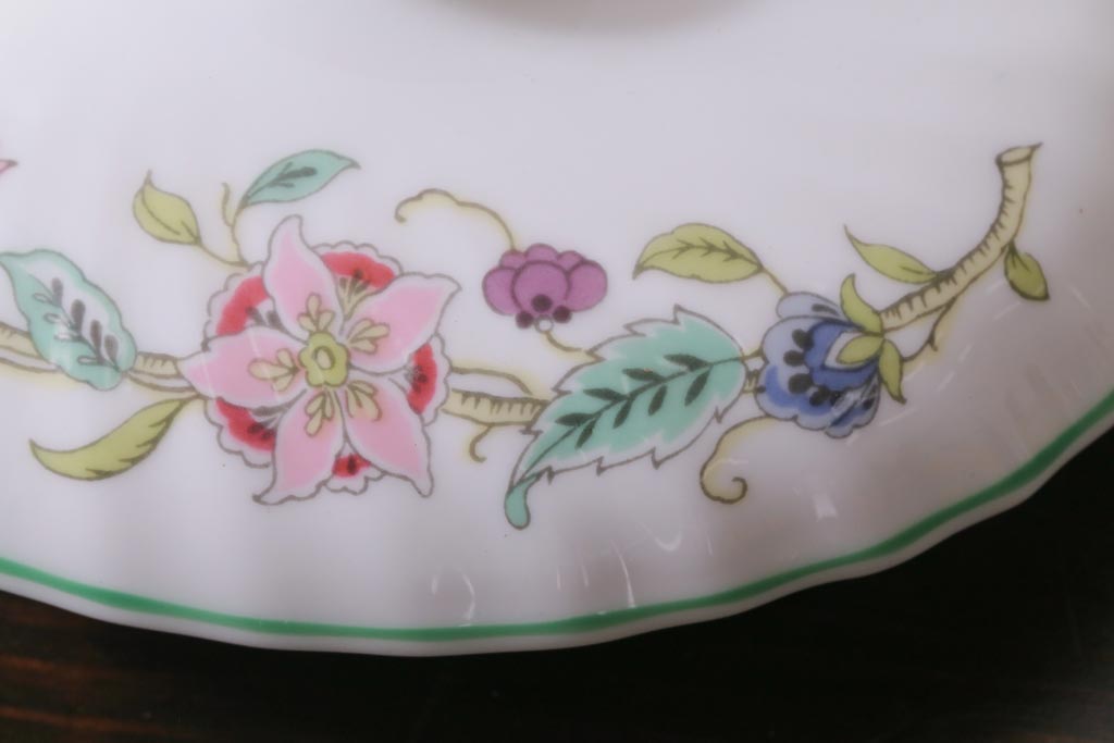 中古美品　イギリス　MINTON(ミントン)　Haddon Hall(ハドンホール)　ティーポット(洋食器)