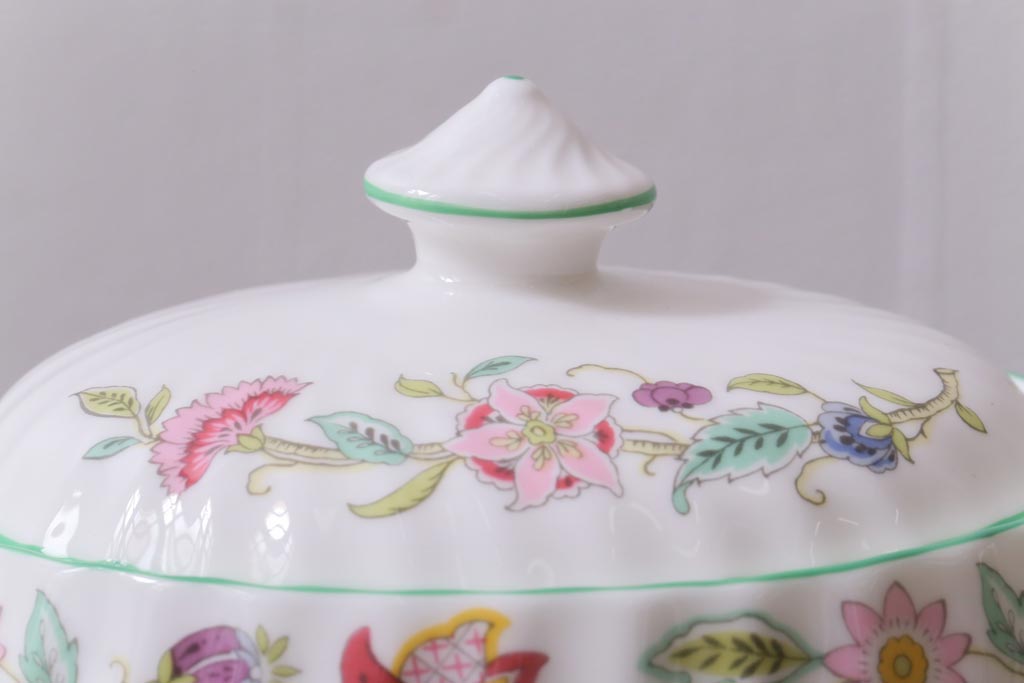 中古美品　イギリス　MINTON(ミントン)　Haddon Hall(ハドンホール)　ティーポット(洋食器)