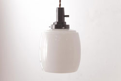 レトロ照明　シンプルで馴染みやすい昭和レトロの筒型吊り下げ照明(天井照明)(1)