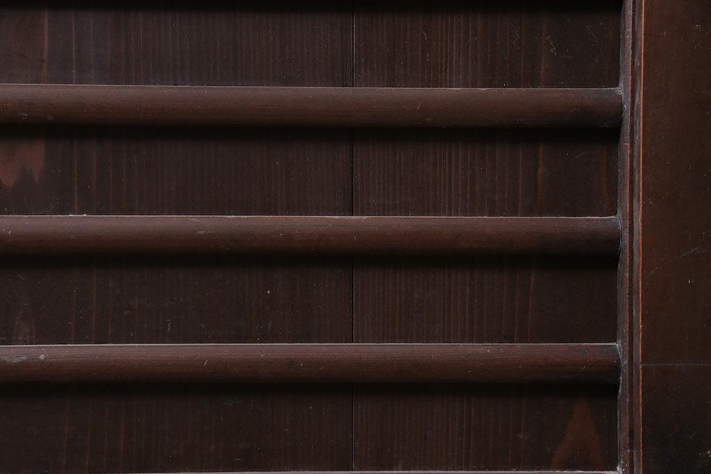 アンティーク家具　前面ケヤキ材・ヒノキ材　近江水屋　四尺水屋箪笥サイドボード(テレビ台、収納棚)(R-036337)