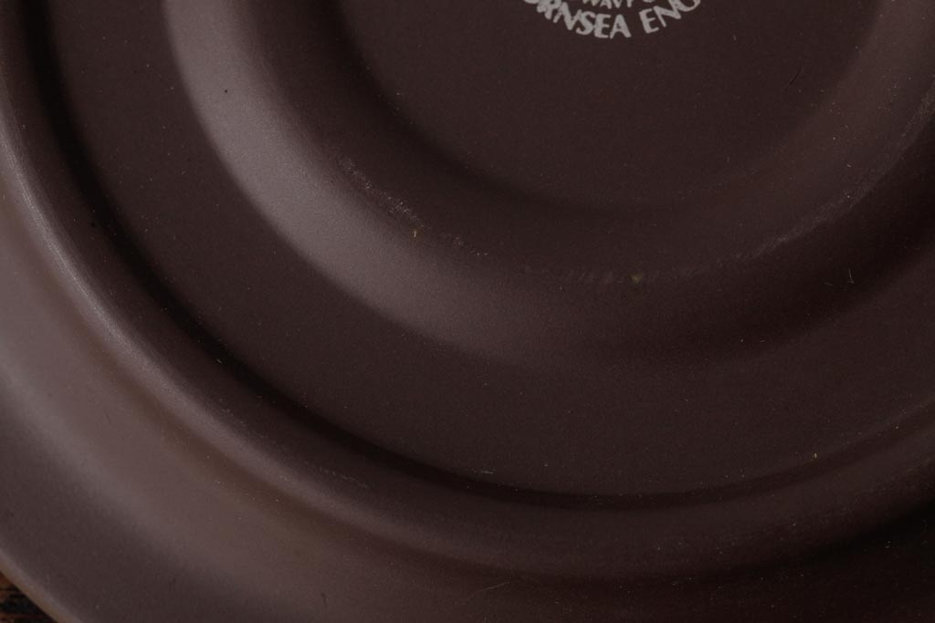 アンティーク雑貨　イギリスビンテージ　HORNSEA(ホーンジー)　CORAL(コーラル)　カップ&ソーサー2客セット(洋食器)(R-036410)