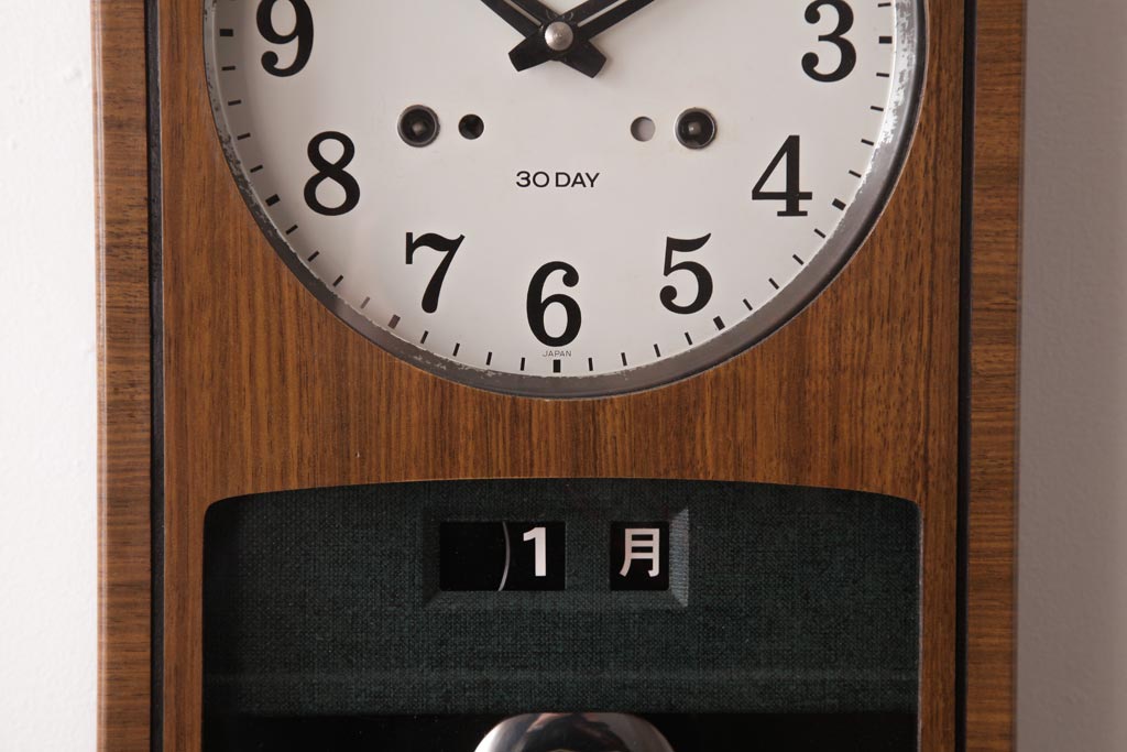 アンティーク雑貨 昭和レトロ SEIKO(セイコー) カレンダー付き アンティーク雑貨 昭和レトロ SEIKO(セイコー) カレンダー付き