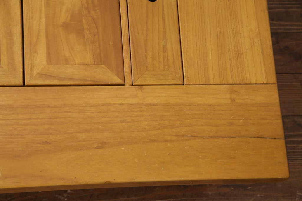 和製アンティーク家具　昭和レトロ　上品な和の雰囲気漂う座卓(テーブル、関西火鉢、囲炉裏)