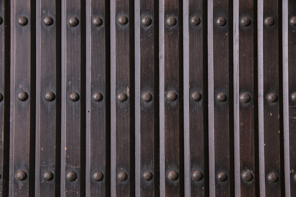アンティーク家具　明治大正期　重ね水屋箪笥(収納棚)(R-036664)