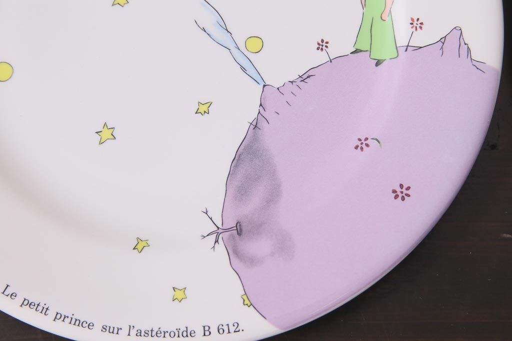 フランス Gien(ジアン) Le Petit Perince 星の王子さま プレート フランス Gien(ジアン) Le Petit Perince 星の王子さま プレート