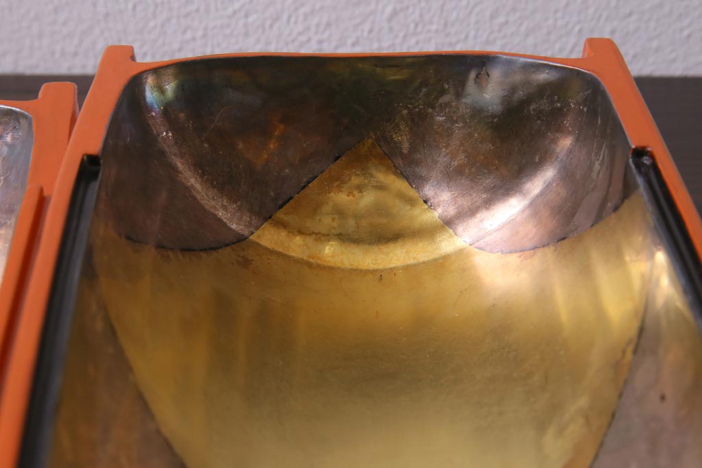 昭和期　山田平安堂　呉藤友乗作　竹菓子器・箱付き(漆器、蓋物)(R-036843)