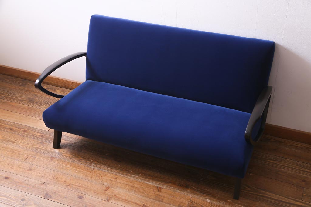 ヴィンテージ家具 和製ビンテージ レトロモダン おしゃれな2人掛けソファ 二人掛け ラブソファ R ラフジュ工房 ヴィンテージ家具 和製ビンテージ レトロモダン おしゃれな2人掛けソファ 二人掛け ラブソファ R ラフジュ工房