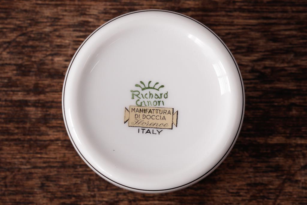 中古 イタリア Richard Ginori(リチャードジノリ) Manifattura 中古 イタリア Richard Ginori(リチャードジノリ) Manifattura